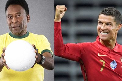 Ucapan Selamat dari Pele Atas Rekor 101 Gol Cristiano Ronaldo