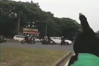Viral Rombongan Moge Terobos Lampu Merah, Polisi: Videonya Tidak Begitu Jelas