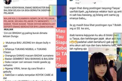 Heboh Nama Tasya Alias Ipeh, Pelakor Anti Bini Sah Bau Bawang dan Balsem