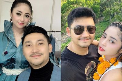 Rayakan Anniversary ke-4, Dewi Perssik Tulis Pesan Manis untuk Angga Wijaya