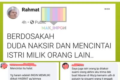 Curhatan Seorang Duda: Dosakah Mencintai Istri Orang Lain