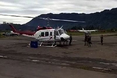 Helikopter Dikabarkan Hilang Kontak di Papua