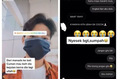 Cowok Ini Terbang dari Manado ke Bali untuk Kasih Kejutan Ultah ke Pacar, Endingnya Nyesek