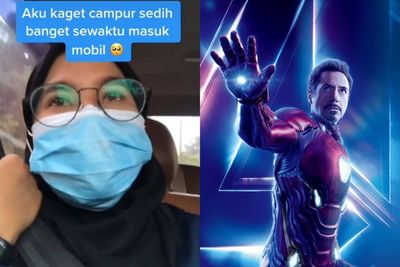 Viral! Kecemburuan Perempuan Ini Membuatnya Terlihat Seperti Iron Man
