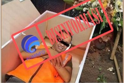 Heboh Foto Anies Masuk Peti Mati Dipastikan Hoax