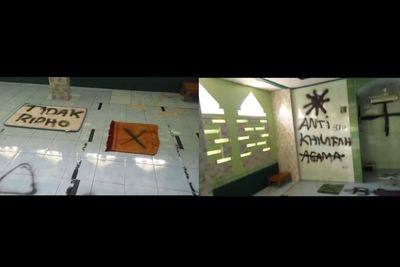 Heboh Musala Dicorat-coret di Tangerang, Polisi Turun Tangan