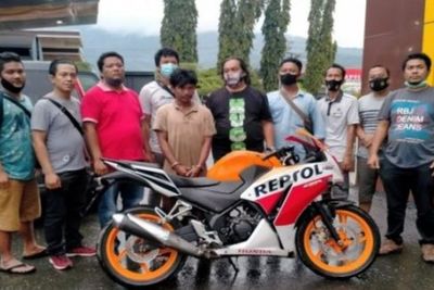 Pura-pura menjual Kain, Pria Ini Mencuri Sepeda Motor