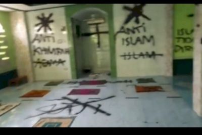 Polisi Ungkap Motif Pelaku Pencorat-coret Musala Tangerang, Ternyata Karena Ini...