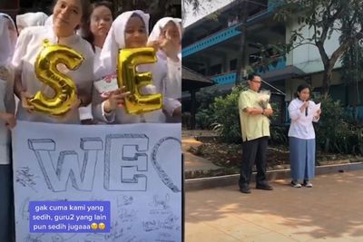 Kenang Jaman Sekolah Saat Gurunya Harus Pindah Ke Sekolah Lain, Bikin Netizen Mewek