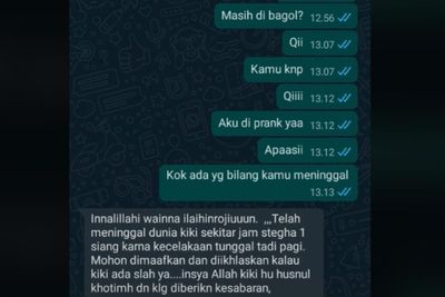Dikira Kena Prank, Cewek Ini Kaget saat Terima Kabar Kekasihnya Meninggal Dunia, Merinding