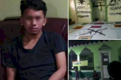 Pelaku Corat-coret Musala di Tangerang Ditetapkan sebagai Tersangka
