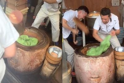 Video Pembuatan Kue Mochi di Jepang, Bikin Netizen Auto Ngiler