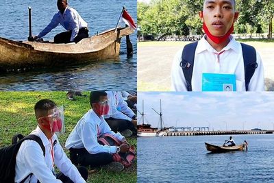 Viral Anak Nelayan Arungi Laut 17 Km Demi Ikuti Seleksi TNI AL, Begini Perjuangannya