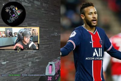 Momen Pesepakbola Neymar Saat Dapatkan Pistol Ace di Game CS:GO!