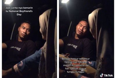 Cewek Ini Pergoki Pacarnya Selingkuh, Mau Diputusin si Cowok Malah Nangis Bombay