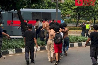 Demo Omnibus Law di Jakarta Berujung Ricuh, 87 Orang Jadi Tersangka