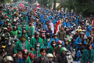 Mahasiswa Ikut Demo UU Cipta Kerja, Kemendikbud: Tak Ada Sanksi, Tapi...
