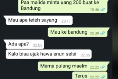 Orangtua Nyaris Cerai, Percakapan Ayah dan Anak Ini Bikin Sedih, Sikap Ayah Jadi Sorotan