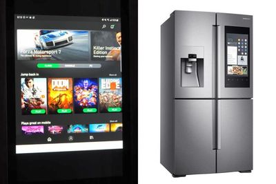 Anti-Mainstream, Pria Ini Mainkan DOOM Eternal di Kulkas Pintar Samsung!