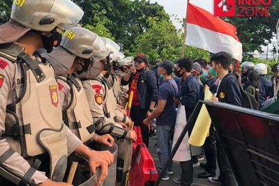 Polda Metro Jaya Terjunkan 8.000 Personel Gabungan Amankan Demo BEM SI