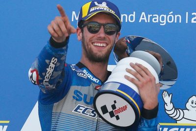 FOTO: Alex Rins Juara Grand Prix Aragon 2020