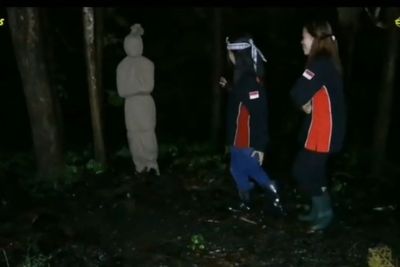Viral Penampakan Pocong di Hutan, Ditoyor-toyor Tak Berkutik, Netizen Salfok ke Kain Kafan
