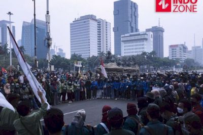 Satu Tahun Jokowi-Ma ruf, Ribuan Mahasiswa Bakal Geruduk Istana Negara