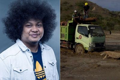 Pakai Kostum Superman, Babe Cabita Siap Selamatkan Pulau Komodo