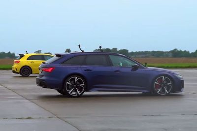 Melihat Drag Race Antara Mobil Audi RS6 dengan Mercedes-AMG A45 S!