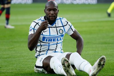 Cedera Paha, Lukaku akan Absen di Pertandingan Liga Champions Inter Kontra Madrid