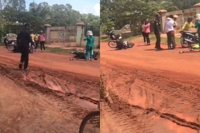 Nggak Emosi, 2 Pemotor Ini Justru Pelukan usai Tabrakan, Netizen: Ini Baru Indonesia!