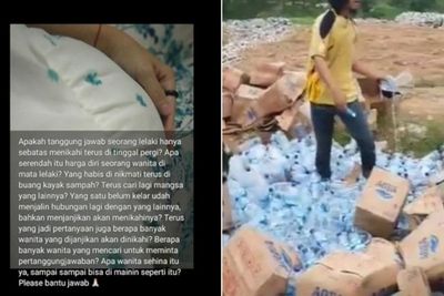 POPULER: Curhat Istri Ditinggal Suami saat Hamil & Ratusan Botol Air Mineral Dihancurkan