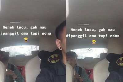 Ogah Dipanggil Ibu, Nenek Ini Ngotot Harus Dipanggil Nona, Aksinya Bikin Netizen Gemas