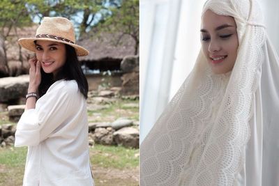 Ririn Ekawati Banjir Pujian Usai Unggah Foto Pakai Mukena, Netizen: Aura Pengantin Ini
