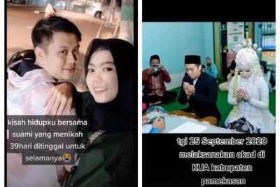Baru Nikah 39 Hari, Wanita Ini Ditinggal Suami Selama-lamanya, Ceritanya Bikin Sedih