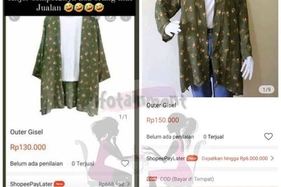 Baju Kimono di Video Syur Mirip Gisel Dijual di Olshop, Harganya Mulai Rp130 Ribuan