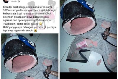 Simpan Uang Pecahan Rp50 Ribu di Celengan, Wanita Ini Kaget Uangnya Hilang Misterius