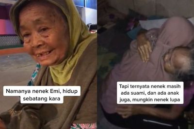Nenek Pemulung yang Sempat Viral Ini Ternyata Masih Punya Suami, Kondisinya Memprihatinkan