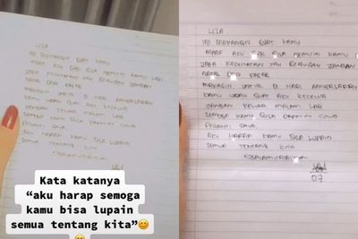 Cewek Ini Diputusin Pacar Lewat Sepucuk Surat saat Sedang Sakit, Penyebabnya Bikin Nyesek