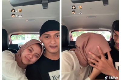 Pacaran Beda Agama, Cewek Berhijab Ini Nangis saat Diajak Pacar Pakai Sound Ini di TikTok