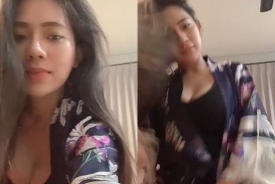 Bikin Parodi Video Syur Mirip Gisel, Selebgram Ini Perlihatkan Belahan Dada