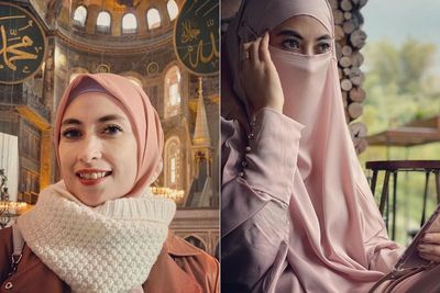 Unggah Foto Pakai Busana Syar i dan Cadar, Annisa Trihapsari Banjir Pujian Netizen