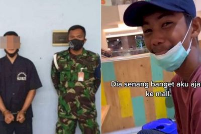 POPULER: Anggota TNI AU Serka BDS Diborgol, Cowok Diajak ke Mall untuk Pertama Kalinya
