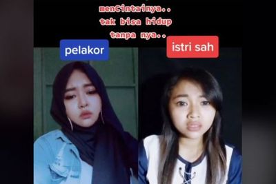 Nyanyi Lagu India, Istri Sah Minta Suami Kembali Padanya, tapi Lebih Memilih Pelakor