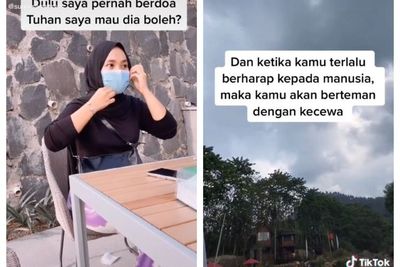 Diselingkuhi Pacar, Cewek Berhijab: Ketika Berharap ke Manusia, maka Akan Berteman Kecewa