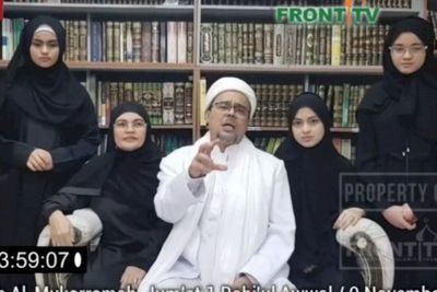 Resepsi Nikah Putri Rizieq Shihab: Lalin di Petamburan Lancar, Undangan Terbatas