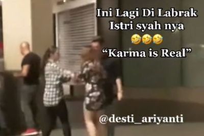 Viral Pelakor Dilabrak Istri Sah, Ternyata Pelakornya Kembali Selingkuh, Karma is Real