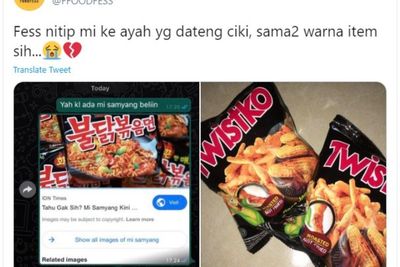 Titip Mie Samyang ke Ayahnya, Wanita Ini Malah Dibeliin Ciki Gara-gara Bungkusnya Mirip