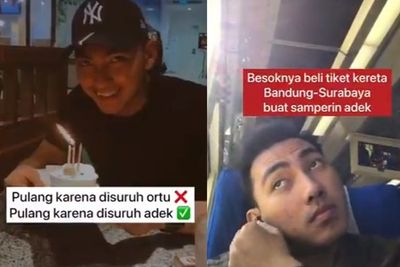 Bikin Gemas! Disuruh Adiknya Pulang ke Rumah, Cowok Ini Langsung Nurut