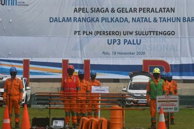 FOTO: Apel Siaga PLN Hadapi Pilkada dan La Nina di Palu